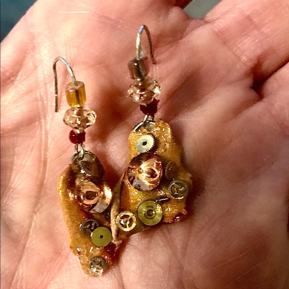 Handmade Steampunk Earrings